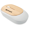 View Image 1 of 6 of Curvy Bamboo Wireless Mouse - Printed