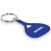 View Image 1 of 4 of Paddle Shape Metal Keyring