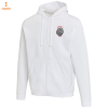 View Image 1 of 5 of Jasper Organic Recycled Zipped Hoodie - Digital Print