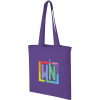 View Image 1 of 5 of Carolina Cotton Tote Bag - Colours - Digital Print