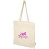 View Image 1 of 4 of Odisha Organic Cotton Tote - Natural - Printed