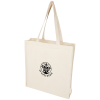 View Image 1 of 4 of Odisha Organic Cotton XL Tote - Natural - Printed