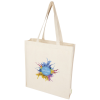View Image 1 of 4 of Odisha Organic Cotton XL Tote - Natural - Digital Print