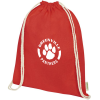 View Image 1 of 7 of Odisha Premium Organic Cotton Drawstring Bag - Colours - Printed