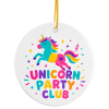View Image 1 of 3 of Flat Christmas Bauble
