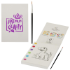 View Image 1 of 4 of Quell Water Colour Notepad and Brush Set