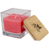 View Image 1 of 11 of Ambra Square Glass Candle