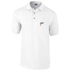 View Image 1 of 1 of Gildan Ultra Polo Shirt - White - Embroidered