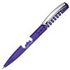 View Image 1 of 7 of DISC Senator® Spring Pen - Clear with Metal Clip