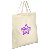 View Image 1 of 3 of Short Handled Cotton Tote Bag