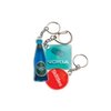 View Image 1 of 1 of Liquid Shape Keyring