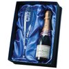 View Image 1 of 1 of Crystal Champagne Flute & Champagne