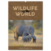 View Image 1 of 14 of Wall Calendar - Wildlife of The World