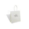 View Image 1 of 1 of DONT USE Ribbed Kraft Bag White