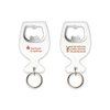 View Image 1 of 1 of DISC Cheers Bottle Opener Keyring