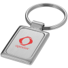 View Image 1 of 2 of Sergio Rectangular Metal Keyring