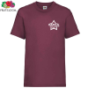 View Image 1 of 2 of Fruit of the Loom Kid's Value Weight T-Shirt - Colours