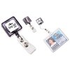 View Image 1 of 1 of DISC Square Retractable Pass Holder