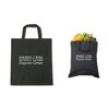 View Image 1 of 1 of DISC Charing Short Handled Black Cotton Tote