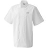 View Image 1 of 2 of Short Sleeved Men's Chef's Jacket - Embroidered