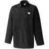View Image 1 of 1 of Long-Sleeved Men's Chef's Jacket - Embroidered