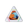 View Image 1 of 1 of DUPLICATE Triangular Highlighter -Full Colour SEE 700098P
