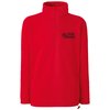 View Image 1 of 1 of DISC Fruit of The Loom Zip Neck Fleece
