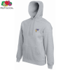 View Image 1 of 1 of DISC Fruit of The Loom Hooded Sweatshirt - Embroidered