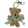 View Image 1 of 2 of Toby Bear Keyring with Bow