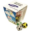 View Image 1 of 1 of Chocolate Football Tub