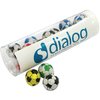 View Image 1 of 1 of Tube of Chocolate Footballs