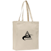View Image 1 of 2 of Allington Cotton Canvas Bag - Natural - Printed