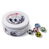 View Image 1 of 1 of SUSP Treat Tin - Chocolate Foil Balls - Football Design