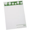 View Image 1 of 1 of A5 Rececyled 25 Sheet Note Pad - Green Design 1
