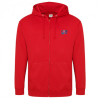 View Image 1 of 2 of AWDis Zipped Hoodie - Embroidered