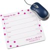 View Image 1 of 2 of Mousemat Notepad - Dot Design
