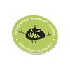 View Image 1 of 1 of DISC Antibac Precision SoftMat Mousemat - Round