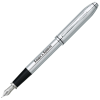 View Image 1 of 3 of DISC Cross Townsend Chrome Fountain Pen