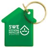 View Image 1 of 2 of DISC Shaped Keyring - House