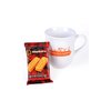 View Image 1 of 1 of DISC Bell Mug - White - Shortbread