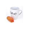 View Image 1 of 1 of DISC Marrow Mug - White - Chocolate Coins