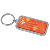 View Image 1 of 1 of DISC Zante Rectangular Keyring