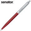 View Image 1 of 2 of Senator® Point Pen - Stainless Steel - Engraved