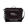 View Image 1 of 3 of DISC Tri-Pocket Flap Messenger Bag