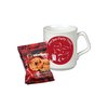 View Image 1 of 1 of DISC Sparta Mug - White - Cookies
