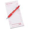 View Image 1 of 1 of DISC Pad & Curvy Pen Gift Pack - 25 Sheets