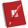 View Image 1 of 1 of DISC Pocket Buddy Notebook & Curvy Pen
