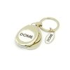 View Image 1 of 1 of DISC Domed Logo Trolley Coin Keyring