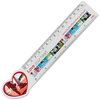 View Image 1 of 1 of DISC 15cm Shaped Ruler - Heart