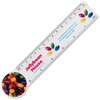 View Image 1 of 1 of DISC 15cm Shaped Ruler - Circle